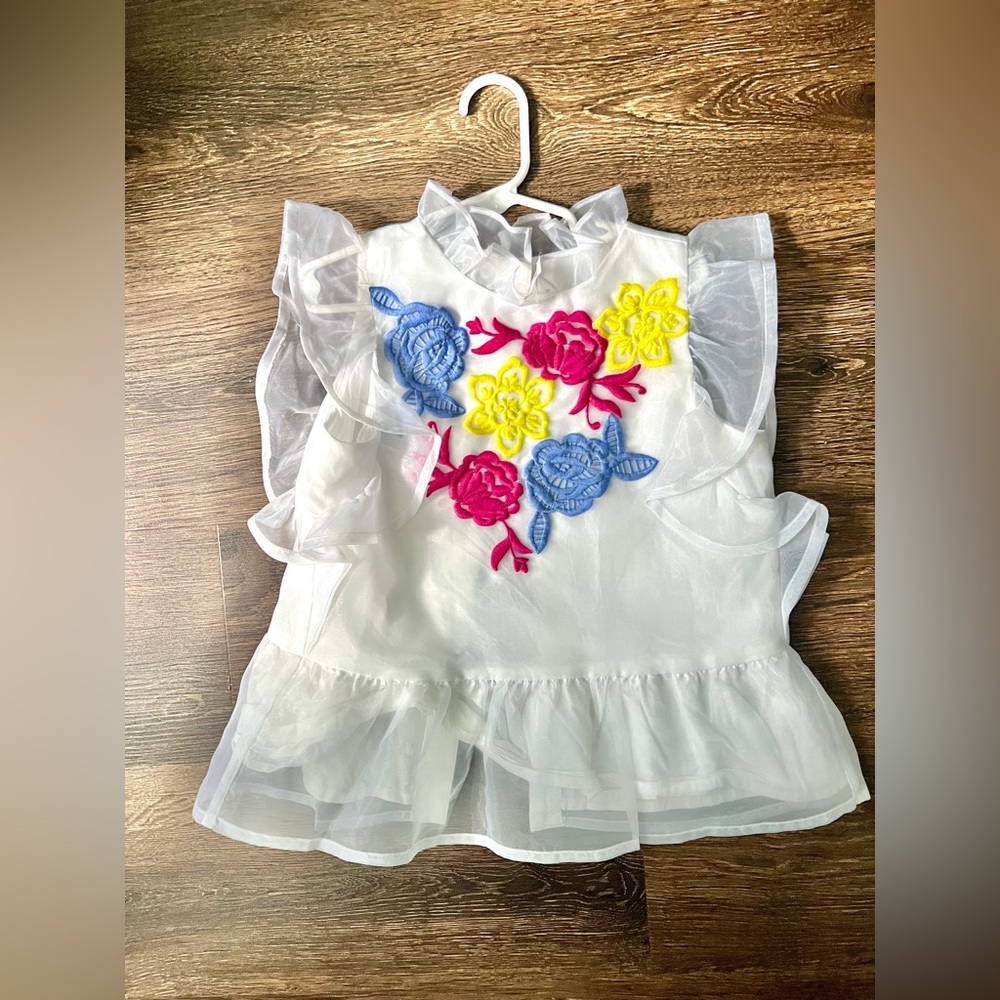 Janie & Jack Girls Size 7 Blouse Bundle